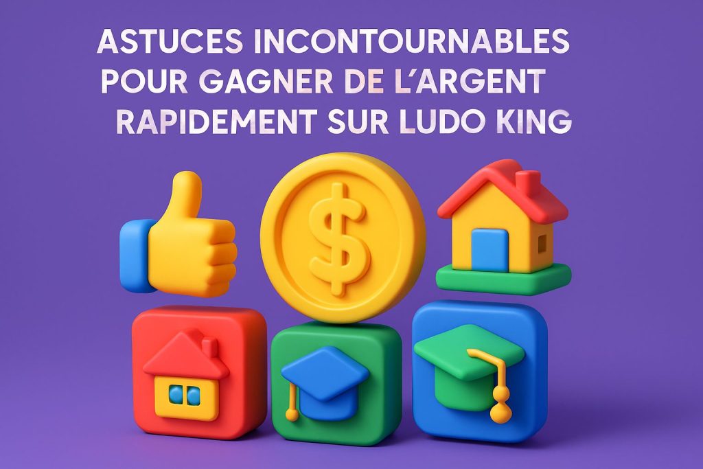 découvrez nos astuces incontournables pour gagner de l’argent rapidement sur ludo king et augmenter vos gains facilement avec des conseils simples et efficaces.